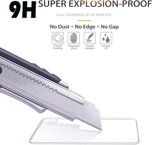 (3 Pack) Compatible for OnePlus Nord N200 5G Screen Protector Tempered Glass, Touch Sensitive,Case Friendly, 9H Hardness...