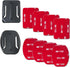 GoPro Curved Flat Helmet Base Mount with 3M Adhesive Pads for GoPro, Action Camera...
