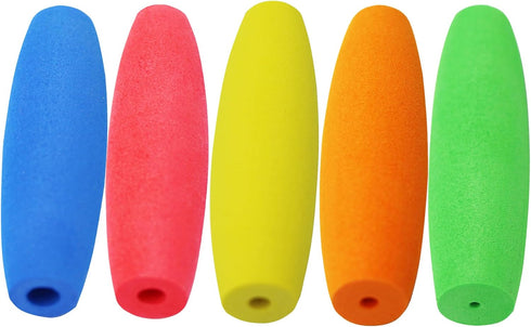 MEYAGO 5PCS Crochet Hook Grips Set Ergonomic Crochet Hook Handle Multi-Size Ergonomic Crochet Hook Handle Attachment - Fits 2mm to 10mm Hooks...