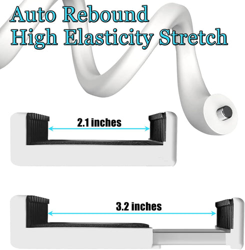 Clamp Mount for Hello Baby Monitor HB30 HB32 HB35 HB50 - Flexible Twist Mount with Adjustable Clamp for Hellobaby Monitor in Crib Cot Shelf...