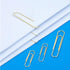 Paper Clips, 500 PCS Paper Clips Assorted Sizes, Gold Paper Clip, Small, Medium and Large Paper Clips...