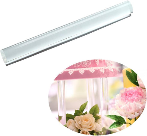 Mini Acrylic Rolling Pin Fondant Roller Baking Handmade Rolling Pin 7.7 Inch...