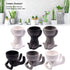 Succulent Planters, Handicraft Creative Flower Decoration Ornaments, Cute Ceramic Flower Succulent Pot with Drainage, Suitable for Flower Shops, H...