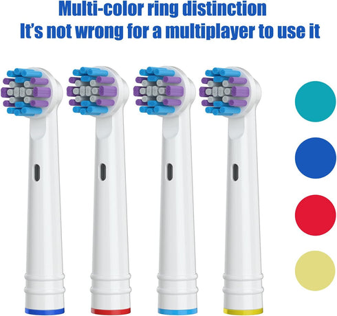 Toothbrush Replacement Heads Compatible with Oral B Braun?Pack of 16 Professional Electric Toothbrush Heads for Oral-B 7000/Pro 1000/9600/ 5000/30...