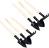 6 Pcs Garden Tools Mini Gardening Kit Plant Potted Flower Gadget Wooden Handles for Transplanting Seedlings, Cultivating and Weeding Flowers and V...