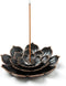 Incense Burner, Incense Holder for Sticks, Brass Lotus Incense Stick Holder and Detachable Ash Catcher...