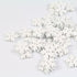 Mahaohao White Snowflake Buttons Assorted Holiday Collection Snowflakes Buttons Embellishments...