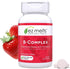 EZ Melts Dissolvable Vitamin B-Complex with Methyl B12 and Methyl Folate, Sugar-Free, 2-Month Supply...