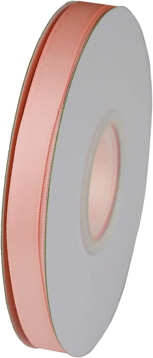 ITIsparkle 3/8" Inch Double Faced Satin Ribbon 50 Yards-Roll Set for Gift Wrapping Scrap Books Party Favor Hair Braids Baby Shower Decoration Flor...