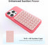Silicone Suction Cup Phone Case Mount Double Sided, Silicon Sticky Phone Grip with Higher Suction Power for Cell Phone, Hands-Free Phone Accessori...