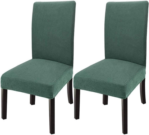 GoodtoU Chair Covers for Dining Room 2 Pack, Stretch Parson/Dining Chair Slipcover Removable Washable Chair Protector for Home/Restaurant/Banquet,...