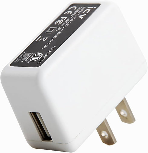 USB Wall Charger – 5V 2A 10W AC Power Adapter with US Plug for Phone, Tablet and Other Related USB Powered Devices Small and Lightweight – Designe...