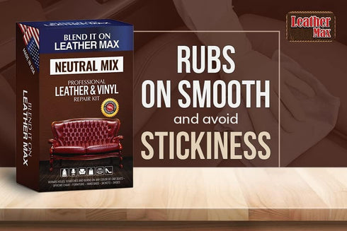 Leather Max Quick Blend Refinish and Repair Kit, Restore Couches, Recolor Furniture & Repair Car Seats, Jackets, Sofa, Boots / 3 Color Shades to B...
