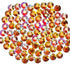 1000 Pieces Hot Fix Glass Flatback Rhinestones HotFix Round Crystal Gems (Golden Sun, SS20)...