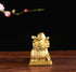 BRASSTAR Resin Fengshui Statue Bull Bring Gold Attract Wealth Fortune Luck Gather Wall Street Business Gifts Financial Securities Mascot Office Ho...