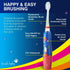 B07YVKSLHYBrush?Baby - KidzSonic Rocket Kids Electric Toothbrush for Ages?3+ with Disco LED Lights, Gentle Sonic Vibrations, 2-Minute Smart Timer ...