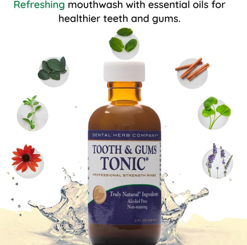 Dental Herb Company - Mouth Sore and Gum Care Kit - Soothes and relieves discomfort associated with canker sores and gum irritation - Truly Natura...