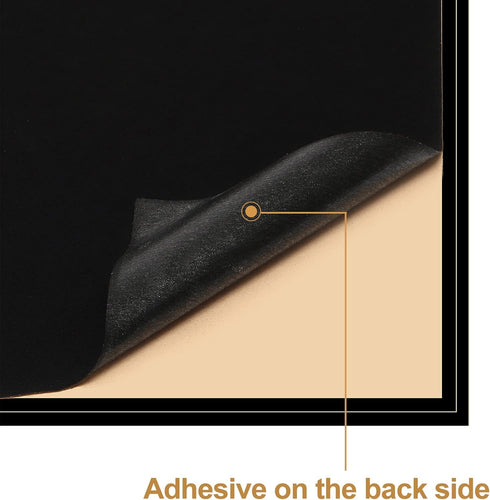 YaoHui 3PCS Self Adhesive Felt Sheet, Felt Sheets with Adhesive Backing, Peel and Stick Felt Sheets Adhesive Backed, A4 Size Felt Adhesive Sheet (...