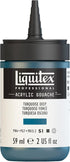Liquitex Professional Acrylic Gouache, 2-oz (59ml) Bottle, Turquoise Deep...