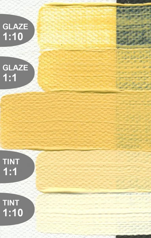 5 Oz Heavy Body Historical Hue Acrylic Paints Color: Naples Yellow Hue...