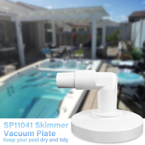 SP11041 Skimmer Vacuum Plate with Hose Elbow Adapter Fits for Hayward SP1090, SP1091 and SP1092...