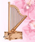 ibasenice Wooden Harp Model 2pcs Box 3 d Puzzles Bulk Puzzles for Kids Chritmas Puzzles DIY Model Building Music Box Ornament Treasure Box Manual ...