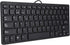 Mini Keyboard Wired Ultra-Thin 78 Keys USB Keyboards,Portable Spanish Keyboard USB for Desktop Computer,Suitable for Both Office and Games,Black...