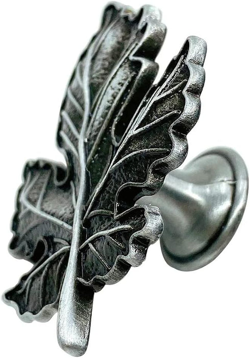 Cabinet Knobs Maple Leaf Knobs, 4 Pcs Antique Cabinet Knob,Drawer Knob,Bedside Table Handle,Closet Knob,Bookcase Handle,Furniture Door Pull,Hardwa...