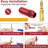 UCINNOVATE Banana Plugs, 8PCS Banana Plugs for Speaker Wire Connectors, Gold Plated 4mm Banana Connectors for Speaker Cables Terminals, Wall Socke...