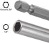 uxcell 8pcs 1/4 Inch Hex Shank by 6 Inch Magnetic Bit Holder Extension, Quick Release Screwdriver Drill Power Tool...