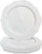 Elegant White "Antique" Plates - 10" (Pack of 20) - Timeless Design - Perfect for Parties & Special Occasions...