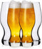 LUXU IPA Beer Glasses(Set of 4),16 oz Pilsner Beer Glasses,Craft Beer Bar Glasses,Lead-free Drinking Glasses,Ideal Gifts for Lager,Ale or Craft Be...