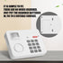 Home Security System, PIR Motion Sensor Alarm Password Home Security Keypad Remote Infrared Detectors,White...