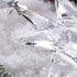 XIANGBNA 125 Annual Edition Christmas Crystal Star Snowflake Ornaments (125 Colorful) (125 Clear)...