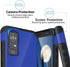 TJS Compatible for TCL ION X Case, TCL ION V Case, TCL 40 Z Case, Dual Layer Hybrid (Magnetic Mount Friendly) Shockproof Drop Protection Cover Imp...