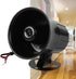 110dB DC 12V Wired Horn Alarm Siren Speaker Portable 15W / 20W Wired Antitheft Loudspeaker Alarm Siren Speaker for Home Security System...