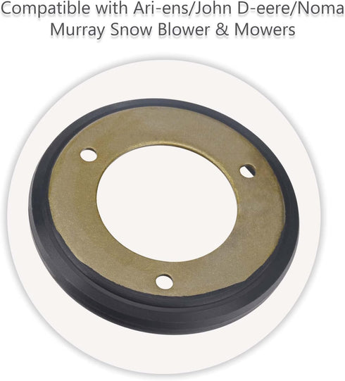 03248300 03240700 1501435MA Drive Friction Disc for Ari-ens/John D-eere Snow Blower & Mowers, Replaces 03248300, 22013, 2201300, 1325, 313883, AM-...