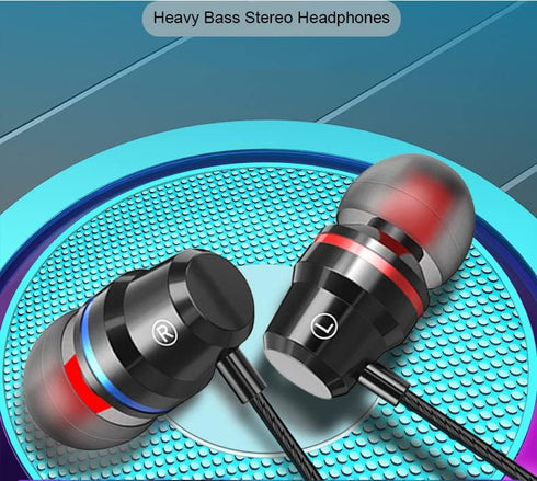 Earbuds Wired Earphones with Microphone in-Ear Headphones for Galaxy A14 A23 A13 A03s A12 A22 A32 5G A42 A52 A72 A11 A21 A51 A71 S10 Plus, Moto G ...