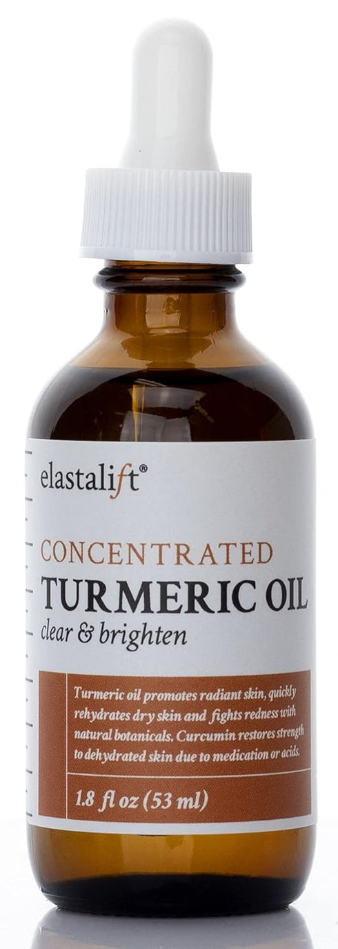 Elastalift Turmeric Oil Facial Skin Care Serum For Face. Antioxidant Moisturizer Skincare Serum Formula W/Rose Extract & Jojoba Oil For Dry Skin, ...
