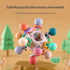 Baby Teething Toys Sensory Baby Toys chew Toys Teething Ball Rattle teethers Toys Grasping Activities Baby Toys for 0-6-12-18 Months Girls Boys Gi...
