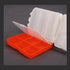 Fishing Tackle Box, 3 Layers Portable Fishing Lure Box Handheld Terminal Tackle Trays Plastic Storage Organizer with Dividers, Foldable Fishing Ji...