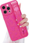 OOK Case for iPhone 13 Pro Max Case, Cute Cow Print with Adjustable Wristband Strap Kickstand Slim Lightweight Soft Flexible TPU Rubber for Women ...