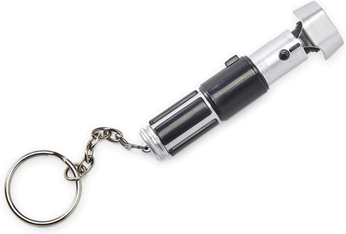 Star Wars Mini Yoda Lightsaber Flashlight - Green LED Model Replica - Attachable Keychain for Backpacks, Wallets, Phones, and Bags - Licensed Disn...
