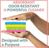 bioGo 30 Pack Compostable Pop-Up Sponges - Expanding, Non-Scratch, Plant-Based Dish Sponges...