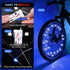 TINANA 2 Tire Pack LED Bike Wheel Lights Ultra Bright Waterproof Bicycle Spoke Lights Cycling Decoration Safety Warning Tire Strip Light for Kids ...