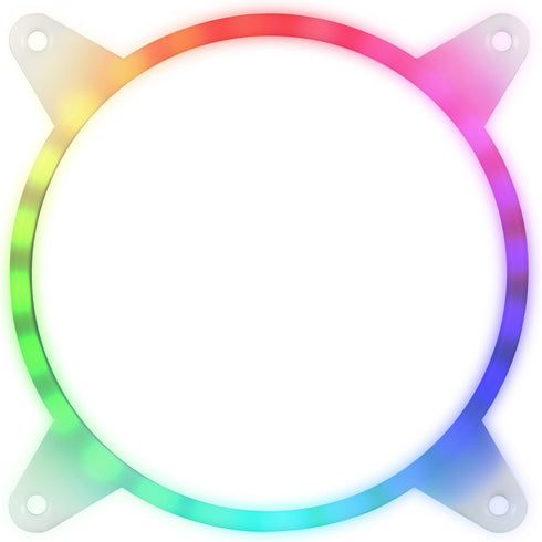 SilverStone Technology SST-FG142 140mm Computer Fan Grill/Guard with Individual Addressable RGB Lighting...