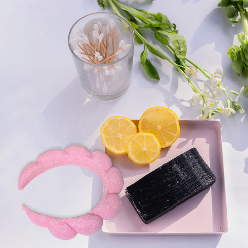 2 Pack Sponge Spa Makeup Headband, Puffy Spa Headband Skincare Headband for Women Face Washing, Makeup Removal, Shower, Skincare(Pink?blue)...