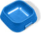 Van Ness Pet Food And Water Bowl, 44 OZ Capacity Plastic Dish For Dogs And Cats, Wide No-Tip Base Prevents Spills Blue...