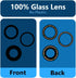 MMOBIEL Back Rear Camera Glass Lens Replacement Compatible with iPhone 14 Pro / 14 Pro Max 2022. - Incl. Double Sided Adhesive, Tweezer and Cloth....