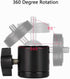 Universal 1/4" Swivel Mini Ball Head Screw Tripod Mount?2 Pack?, EszkozTA360 Degree Rotating Mount Base Adapter for DSLR Cameras HTC Vive Tripods ...